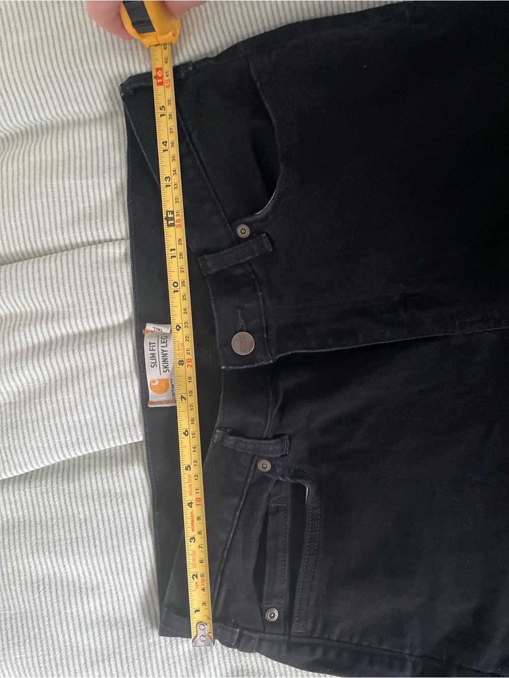 Carhartt Slim women’s Jeans in Black